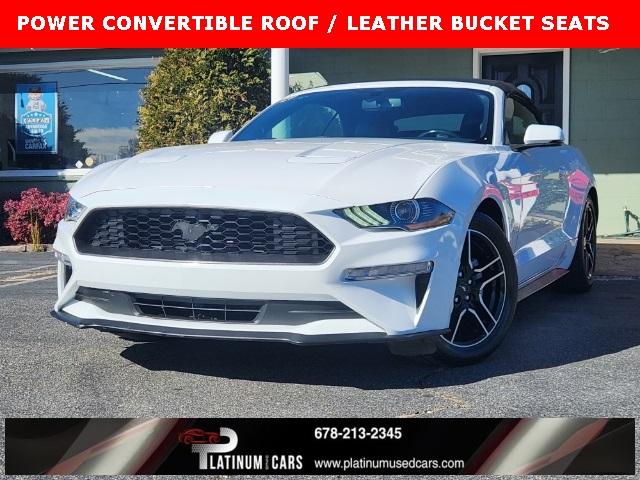 Used 2020 Ford Mustang EcoBoost Premium For Sale ($25,790) | Platinum ...